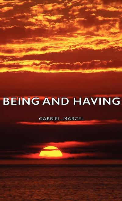 Being and Having