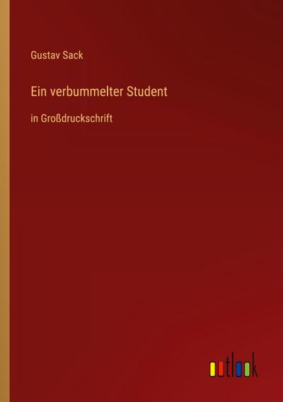Ein verbummelter Student
