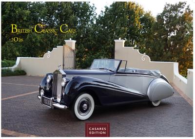 British Classic Cars 2026 24x35cm - Eleganz der Britischen Oldtimer
