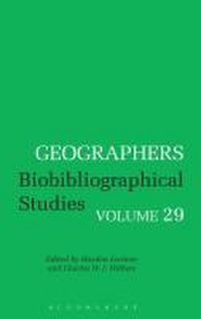 Geographers Volume 29