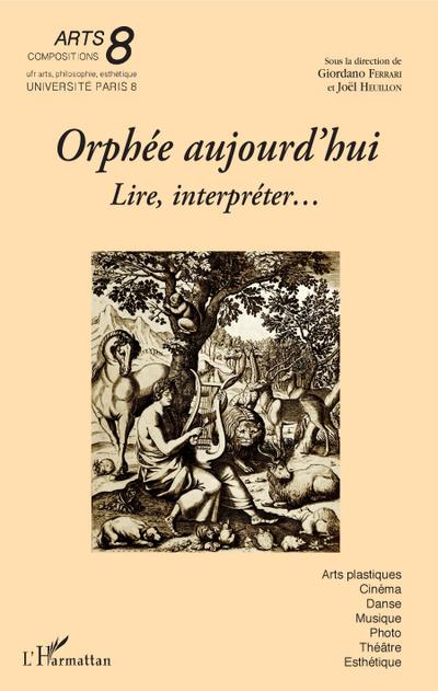 Orphée aujourd’hui