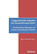 Lingustische Inhalte im Deutschunterricht