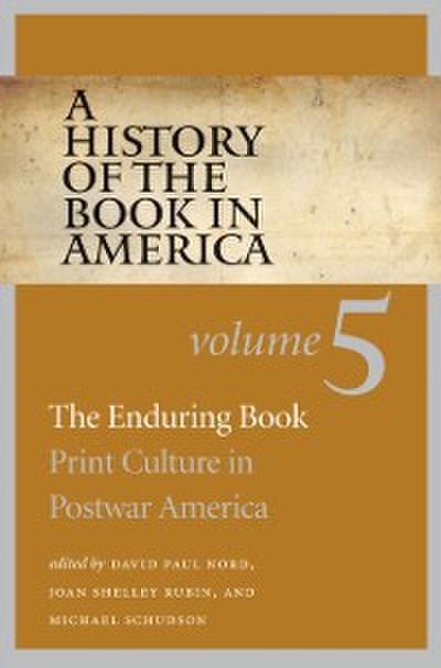 A History of the Book in America