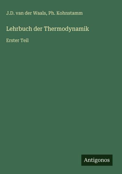 Lehrbuch der Thermodynamik