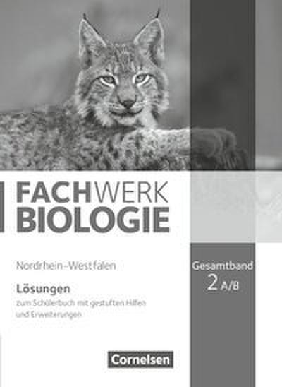 Fachwerk Biologie - Nordrhein-Westfalen 2013 - Gesamtband 2 A/B
