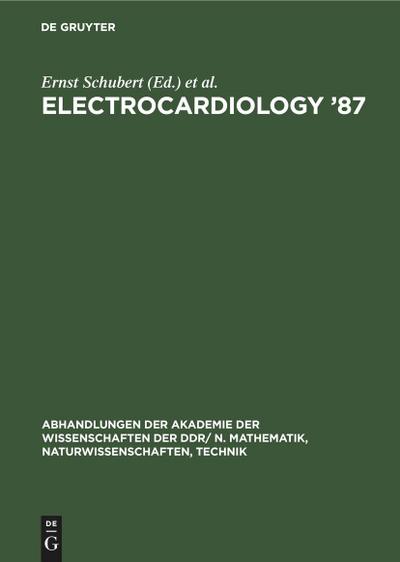 Electrocardiology ’87
