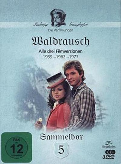 Waldrausch (1939, 1962, 1977) - Die Ganghofer Verfilmungen - Sammelbox 5 (3 DVDs)