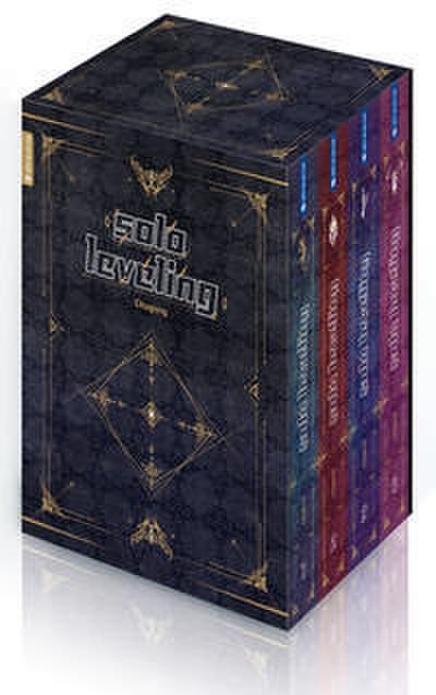 Solo Leveling Roman 1-4 mit Box