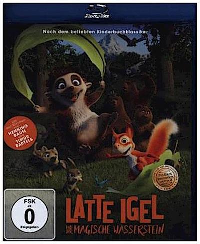 Latte Igel und der magische Wasserstein, 1 Blu-ray