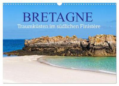 Bretagne - Traumküsten im südlichen Finistère (Wandkalender 2026 DIN A3 quer), CALVENDO Monatskalender