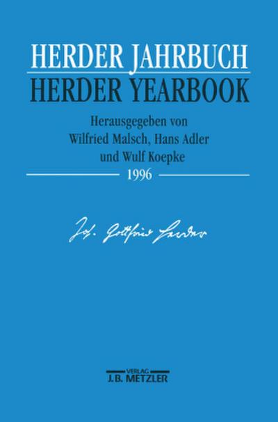 Herder-Jahrbuch / Herder Yearbook 1996