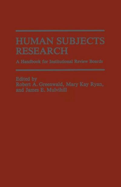 Human Subjects Research