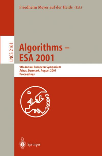 Algorithms - ESA 2001