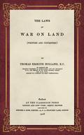 The Laws of War on Land (1908)