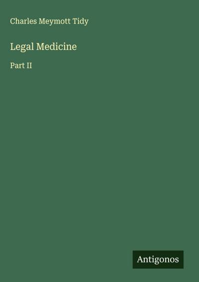 Legal Medicine