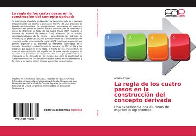 La regla de los cuatro pasos en la construcción del concepto derivada