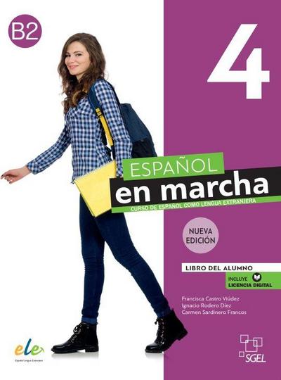 Castro, F: Espanol en marcha 4 - Libro del alumno + licencia