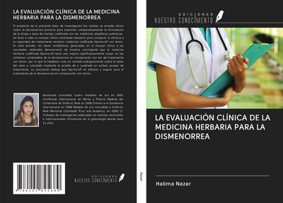 LA EVALUACIÓN CLÍNICA DE LA MEDICINA HERBARIA PARA LA DISMENORREA