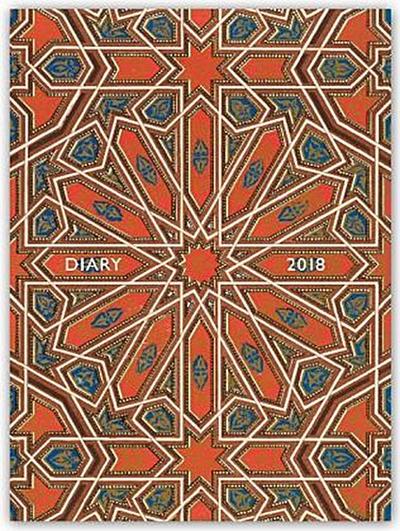Owen Jones - Alhambra Ceiling Pocket Diary 2018