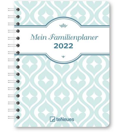 Mein Familienplaner 2022 - Diary - Buchkalender - Taschenkalender - 17,5x23,1
