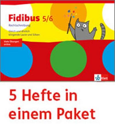 Fidibus (Ausgabe 2016) Fidibus 5/6. Rechtschreibung - Gleich und ähnlich klingende Laute und Silben