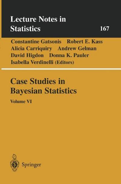 Case Studies in Bayesian Statistics VI