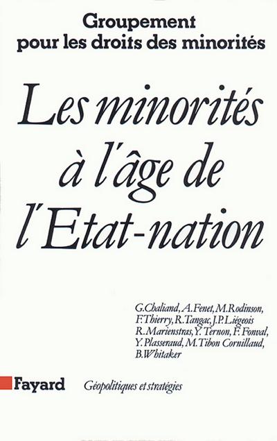 Les Minorités à l’âge de l’Etat-nation