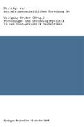 Forschungs- und Technologiepolitik in der Bundesrepublik Deutschland