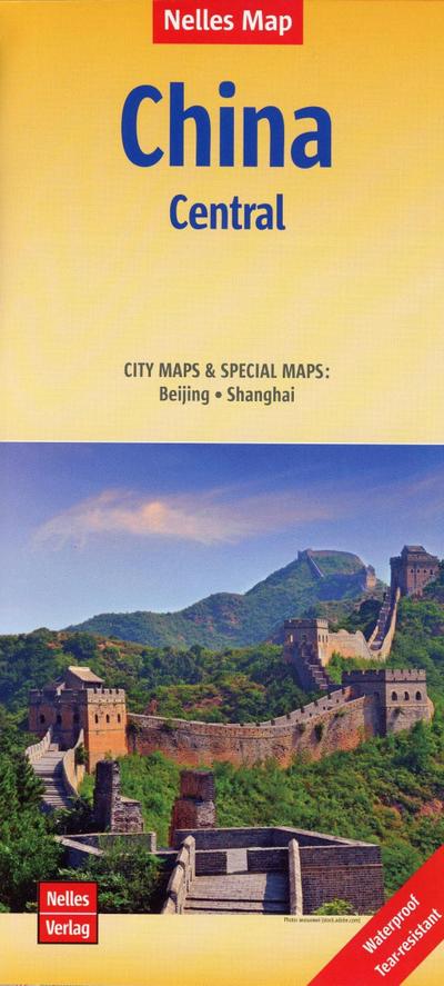 Nelles Map Landkarte China: Central