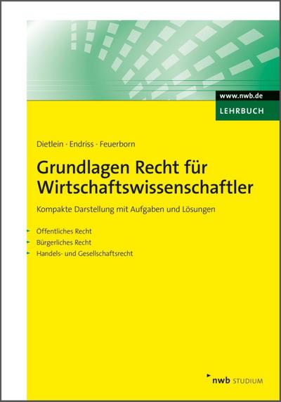 Grundlagen Recht für Wirtschaftswissenschaftler