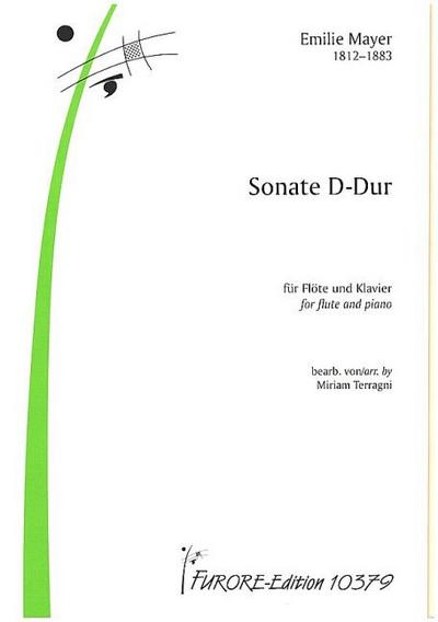 Sonate D-Durfür Flöte und Klavier