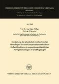 Erarbeitung der physikalisch-meßtechnischen Grundl