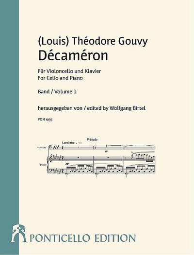 Décameron op.28 Band 1 (Nr.1-5)für Violoncello und Klavier