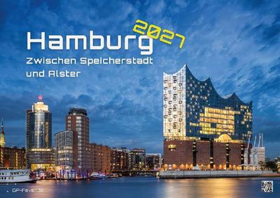 Hamburg - Zwischen Speicherstadt und Alster - 2027 - Kalender DIN A2
