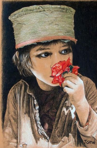 Tomés Kinder - Zeichnungen / Tomé’s Children - Drawings