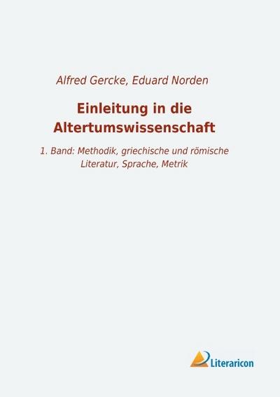 Einleitung in die Altertumswissenschaft