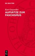 Aufsätze zum Faschismus