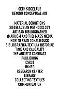 Seth Siegelaub - Beyond Conceptual Art