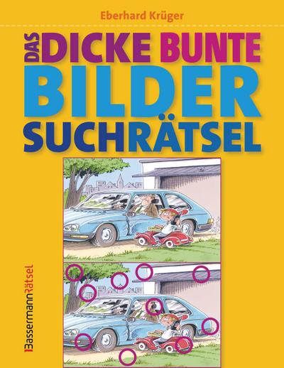 Das dicke bunte Bildersuchrätsel (Finde den Fehler)