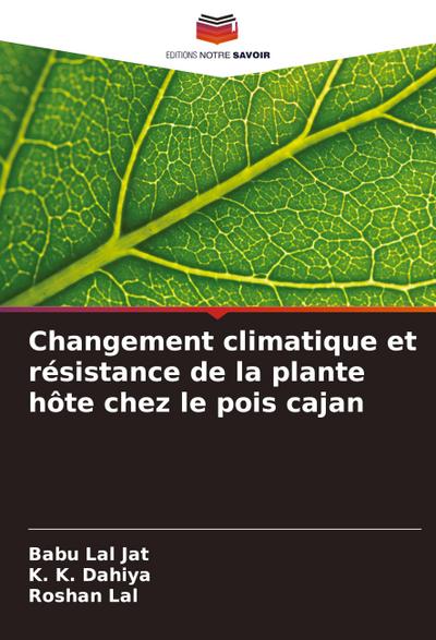 Changement climatique et résistance de la plante hôte chez le pois cajan