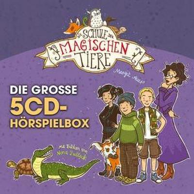 Schule Der Magischen Tiere-5-CD Hörspielbox
