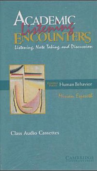 Academic Listening Encounters, Cassette