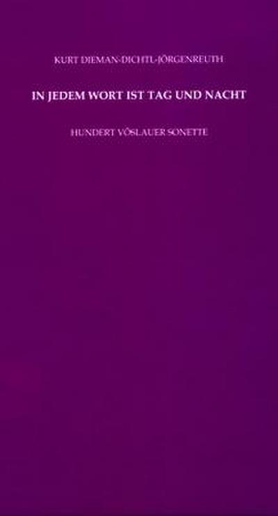 In jedem Wort ist Tag und Nacht