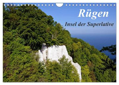 Rügen ¿ Insel der Superlative (Wandkalender 2024 DIN A4 quer), CALVENDO Monatskalender