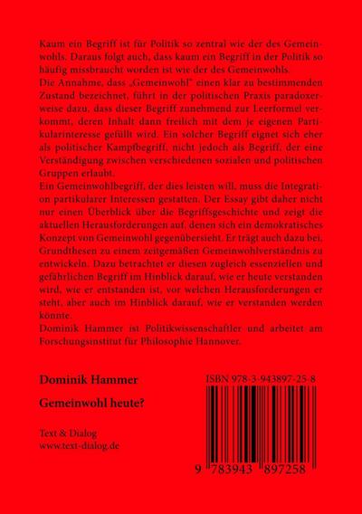 Gemeinwohl heute?