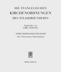 Die evangelischen Kirchenordnungen des XVI. Jahrhu