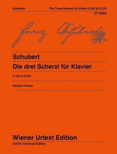 Die drei Scherzi für Klavier