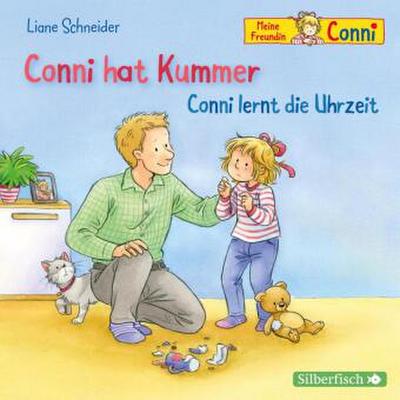 Conni hat Kummer / Conni lernt die Uhrzeit, 1 Audio-CD