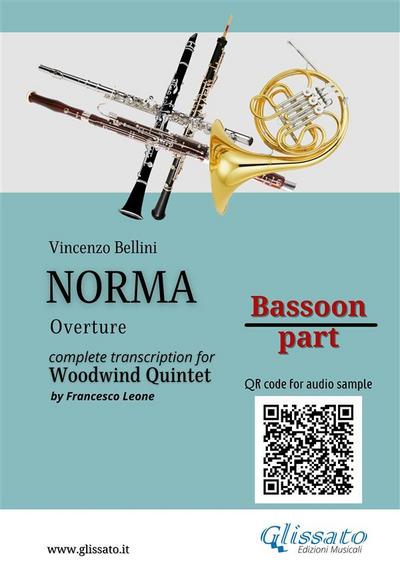 Bassoon Part Of "Norma" For Woodwind Quintet