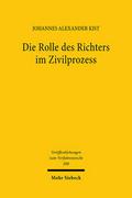 Die Rolle des Richters im Zivilprozess